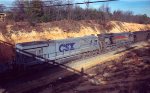 CSX 7010 & 7008 working a loaded coal train